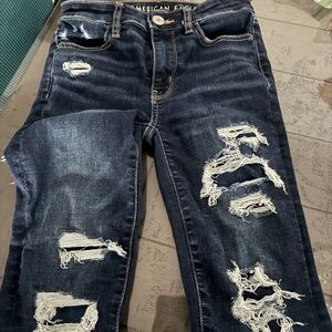 American Eagle jeans size 00. Like new, barely worn.